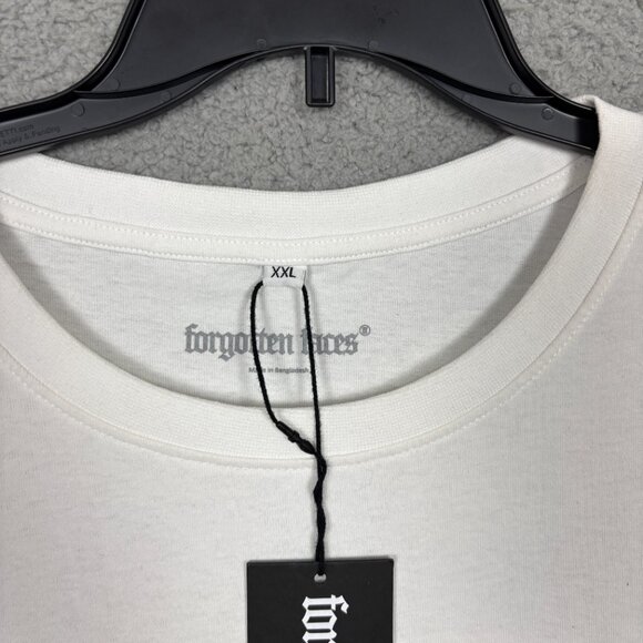 Forgotten Faces Men's Rider Tee Shirt Streetwear Crewneck White Multicolor XXL. - Picture 5 of 8
